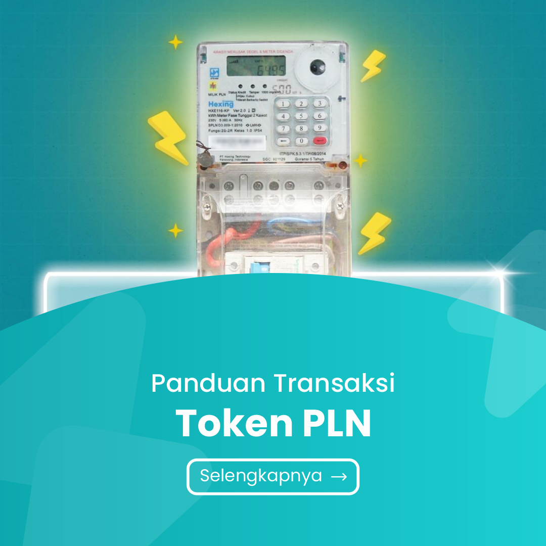 Panduan Transaksi Token PLN - Guide